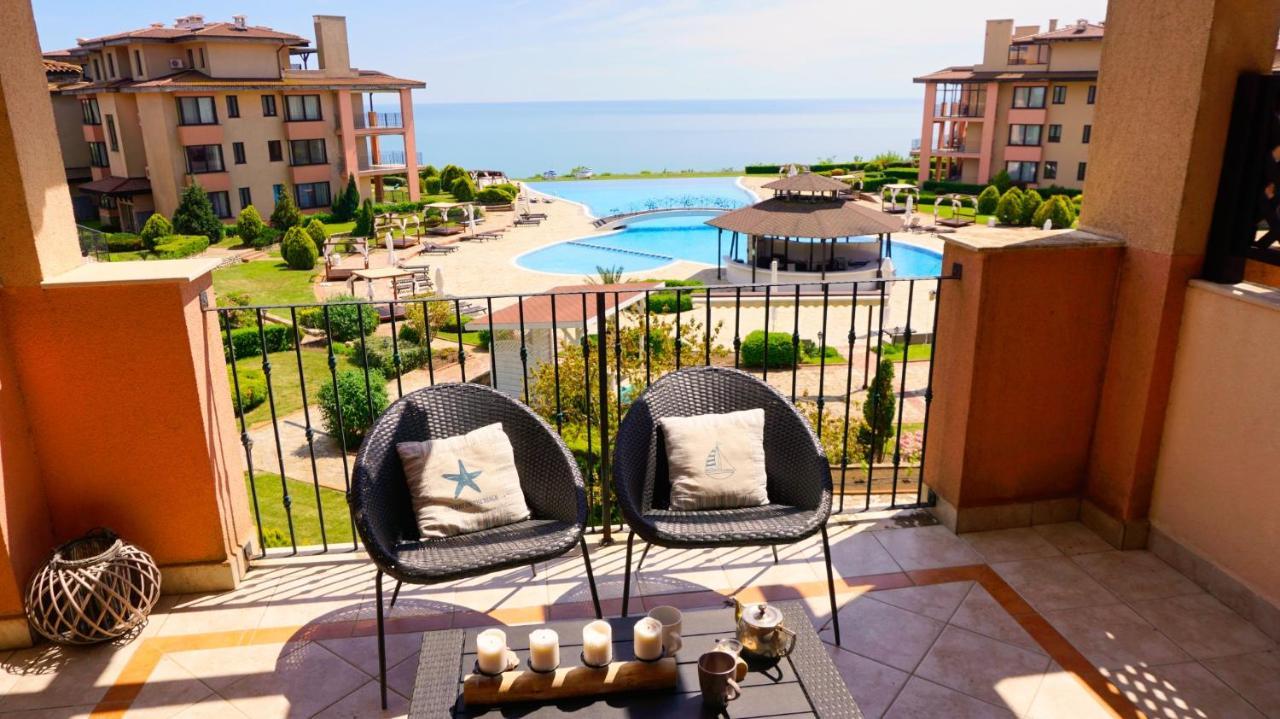 Apartment Decora Sea View トポラ エクステリア 写真